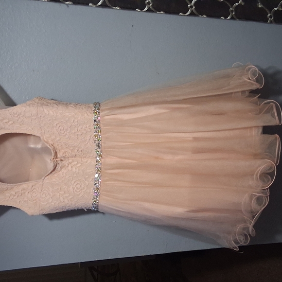 Dancing Queen Pink Chemise with Frilled Neckline - Picture 6 of 7